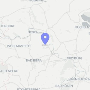 Karte von Siedlungsring 95, 06636 Laucha an der Unstrut, Burgscheidungen