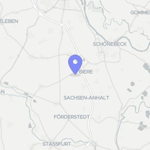Karte von Kirchhofstraße 9, 39221 Bördeland, OT Biere