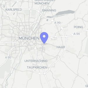 Karte von Damaschkestraße 38, 81825 München (Trudering-Riem)