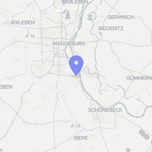 Karte von Gabelsberger Str. 25, 39122 Magdeburg, Salbke