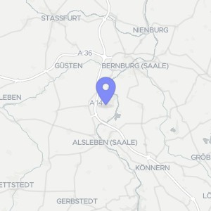 Karte von Hauptstraße  36, 06425 Plötzkau