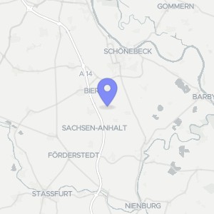 Karte von Eickendorfer Straße 12 a, 39221 Bördeland, OT Großmühlingen
