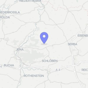 Karte von Am Lindenberg 3, 07616 Taupadel