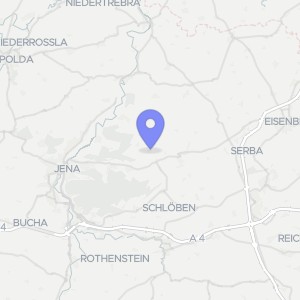 Karte von Am Lindenberg 3a, 3b, 07616 Bürgel OT Taupadel, 00000