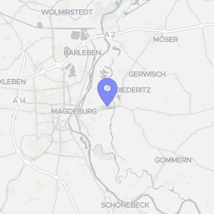 Karte von Zum Friedensweiler 5a, 39114 Magdeburg, Berliner Chaussee