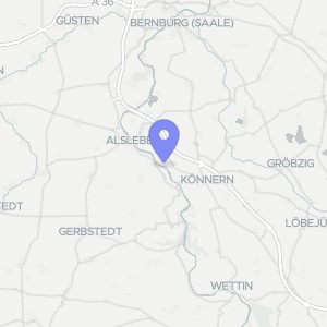 Karte von Alter Gutshof 6, 06420 Könnern, Trebnitz