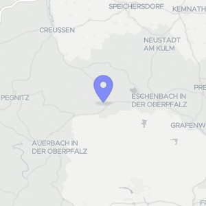 Karte von nordöstlich der Krücklasmühle an einem Bachlauf, 00000 Markt Kirchenthumbach