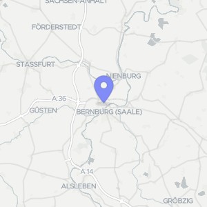 Karte von Goetheweg 16, 06406 Bernburg