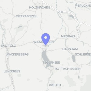 Karte von Am Hoffeld 25, 83703 Gmund am Tegernsee, Dürnbach