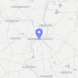 Karte von Saaleweg  1A, 06406 Bernburg