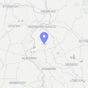 Karte von Purzelberg 8, 06406 Bernburg, Peißen