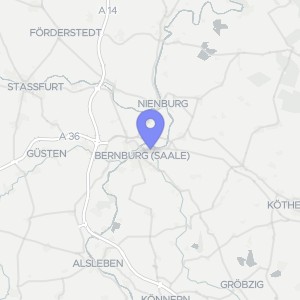 Karte von Neuer Weg  4, 06406 Bernburg