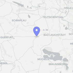 Karte von Marktstraße 20, 06246 Bad Lauchstädt, OT Schafstädt