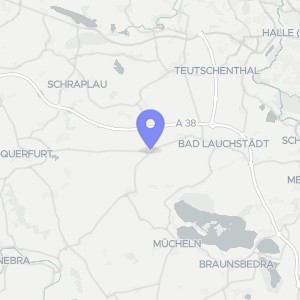 Karte von Marktstraße 8, 06246 Bad Lauchstädt, Schafstädt