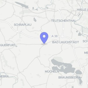 Karte von Marktstraße 8, 06246 Bad Lauchstädt, Schafstädt