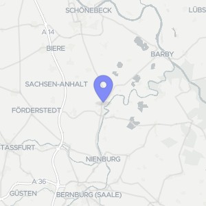 Karte von August-Bebel-Straße 36,37, 39240 Calbe