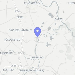 Karte von Tuchmacherstraße 55,56,57, 39240 Calbe