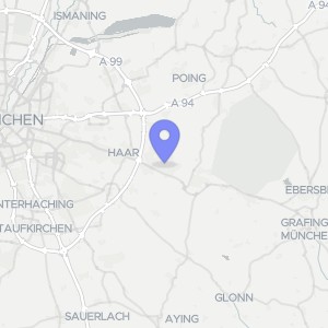 Karte von Finkenstraße 17, 85598 Baldham (Landkreis Ebersberg)