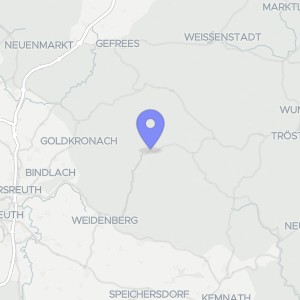 Karte von Oberwarmensteinach  28, 95485 Warmensteinach