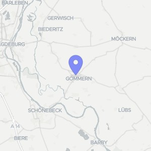 Karte von Schwarzer Weg, 39245 Gommern