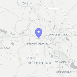 Karte von Heidestraße 23, 06179 Teutschenthal, Zscherben