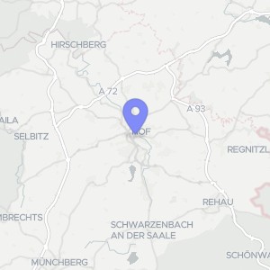 Karte von Schillerstraße 16, 00000 Hof