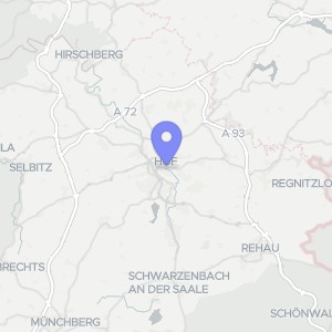 Karte von Weberstraße 5, 95028 Hof