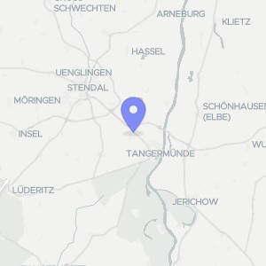 Karte von Dorfstraße 5, 39590 Tangermünde, Miltern