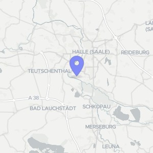 Karte von Wismarer Weg 13, 06128 Halle