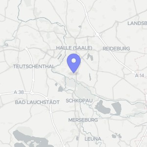 Karte von Am Rosengarten/Alte Heerstraße, 06132 Halle