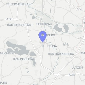 Karte von Naumburger Straße 151, 06217 Merseburg
