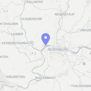 Karte von Nürnberger Straße 342, 93059 Regensburg