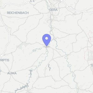 Karte von Burgstraße 6, 07570 Weida