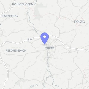 Karte von Schellingstraße 22, 07548 Gera
