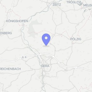 Karte von Wachholderbaum  5, 07554 Gera