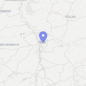 Karte von Schillerstraße  53a, 07546 Gera