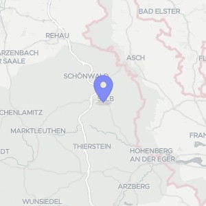 Karte von Freiheitsstraße 22, 24, 95100 Selb