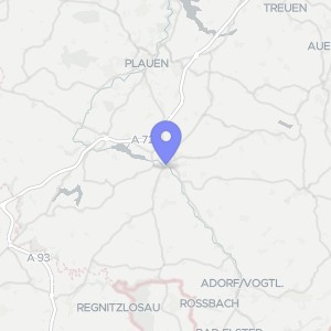Karte von Bahnhofstraße  17, 08606 Oelsnitz/Vogtl.