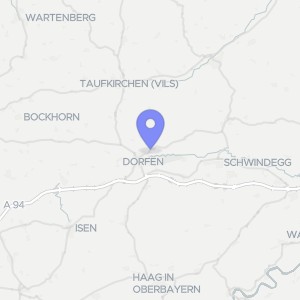 Karte von Hampersdorf  1, 84405 Hampersdorf