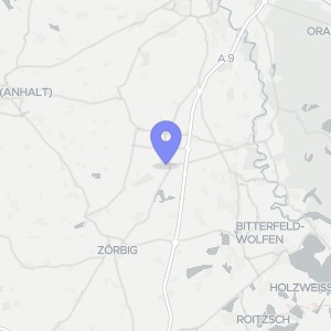 Karte von Hallesche Str.  1, 00000 Stadt Zörbig, OT Salzfurtkapelle