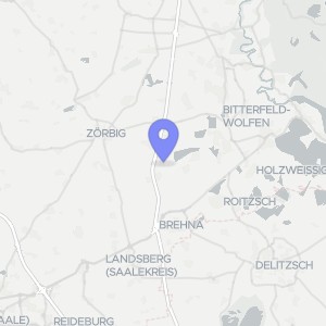 Karte von Großzöberitzer Straße  26, 00000 Stadt Sandersdorf-Brehna, OT Glebitzsch