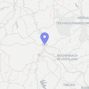Karte von Hirschsteingasse  13, 07973 Greiz