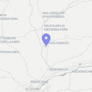 Karte von Waldstraße 3, 84061 Ergoldsbach