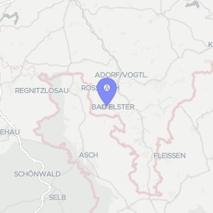 Karte von Hagerstraße  26, 08645 Bad Elster