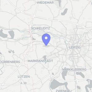 Karte von An der Friedenseiche 1, 04178 Leipzig
