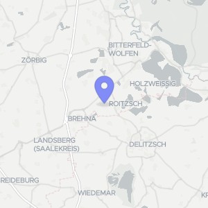 Karte von Hinter der Grubenbahn, 00000 Stadt Sandersdorf-Brehna, OT Roitzsch