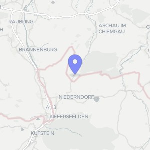 Karte von Dorfstraße  3, 83229 Aschau im Chiemgau