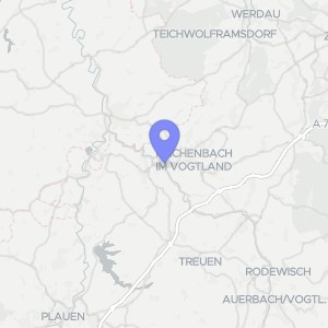 Karte von Alaunstraße  6, 08499 Reichenbach, Mylau