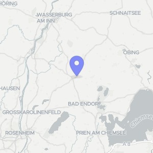 Karte von Am Graben 14, 83128 Halfing