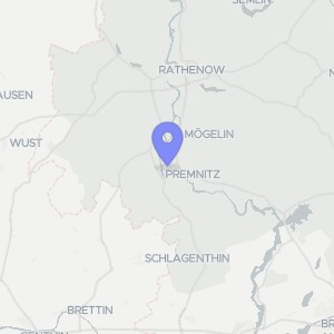 Karte von Großdorf 20, 14715 Havelaue, Strodehne